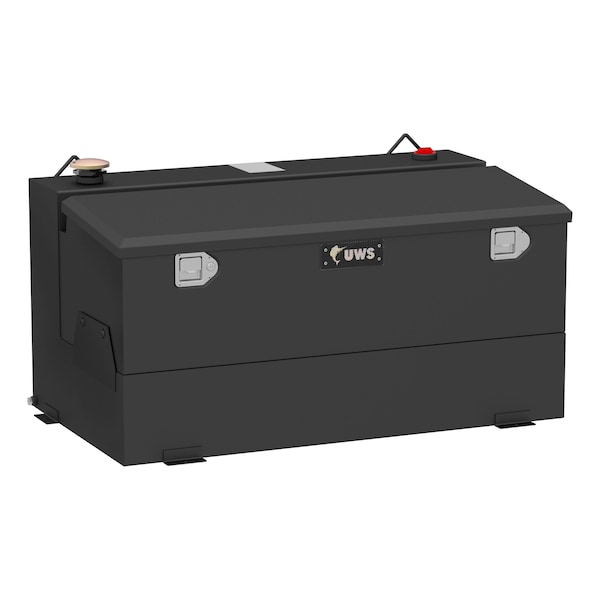 UWS STEEL COMBO TRANSFER TANK 75 GALLON MATTE BLACK